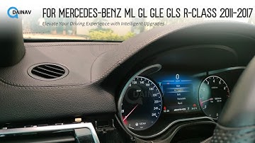 🚗 Instrument Cluster For Mercedes-Benz  Upgrade | 12.3" Screen for ML, GL, GLE, GLS, R-Class