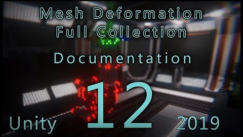 Unity - Mesh Deformation V12 Documentation [Sculpting Features, Vertex Editor]