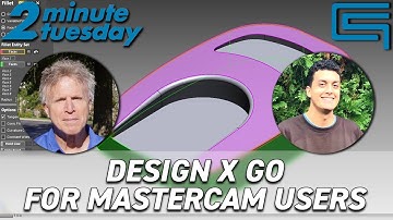 Design X Go for Mastercam Users | 2 Minute Tuesday