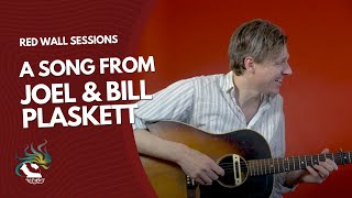 Joel and Bill Plaskett at the Red Wall!