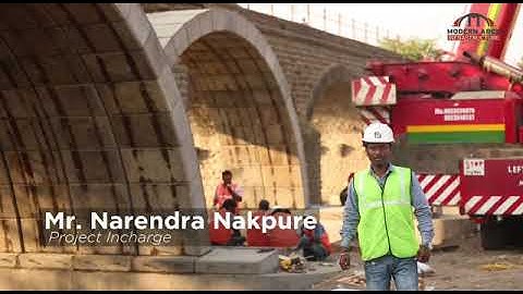 Construction of Lithely Arch Bridge Lifting and Placing