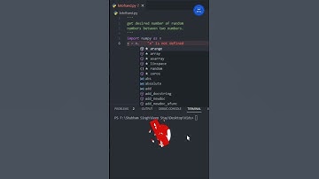 print a lot of random number between two numbers #shorts #short