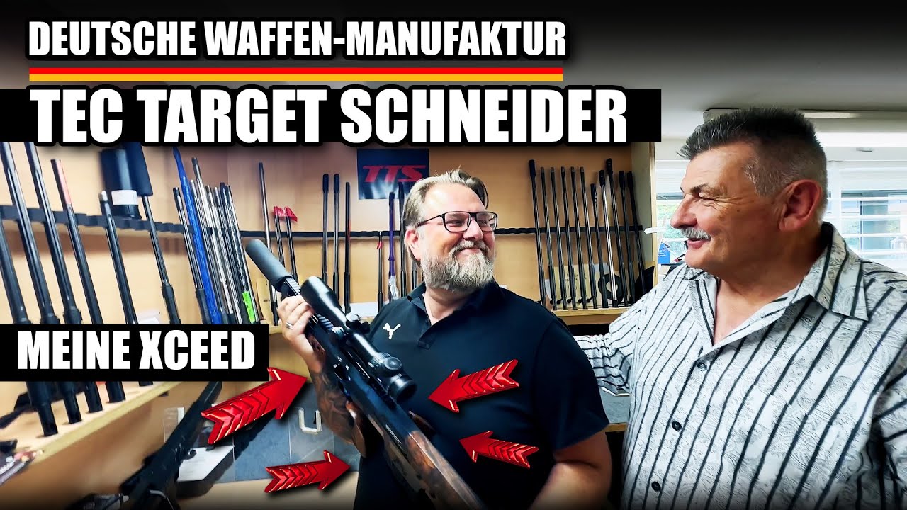 Meine neue Waffe – Exklusive Einblicke bei Tec Target Schneider / TTS ...