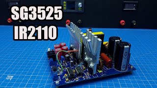 Мощный Блок Питания На Sg3525 + Ir2110. Бесперебойник #Часть2