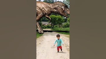 T Rex Chase short | Jurassic World Fan shorts #shorts#dinosaur #jurassicworldt rex chase