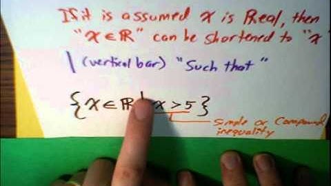 Set-Builder Notation explained ... MathWOEs
