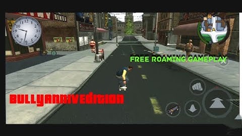 Bully Anniversary Edition Gameplay ( in free roaming)