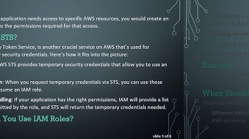 Understanding the Difference Between IAM Roles and AWS STS