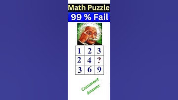 #mathpuzzle #brainteaser #mathematics #canyousolvethis #logicpuzzle #puzzle #comment #maths