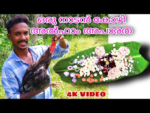നാടൻ കോഴിയിൽ ഒരു അൽഫാം വെച്ച് കഴിച്ചു🥰🥰🥰