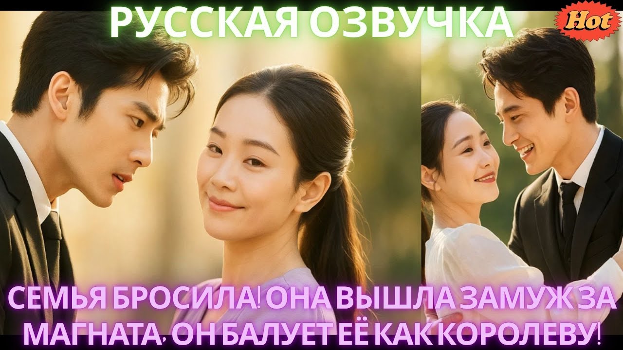 Семья бросила! Она вышла замуж за магната, он балует её как королеву! #дорама #2025