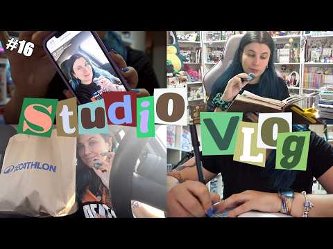 STUDIO VLOG 16 || Organización, compras para Japón y un poco de desastre jeje