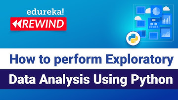 How to perform Exploratory Data Analysis Using Python | Python Training | Edureka | Python Rewind -1