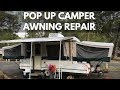 Coleman Pop Up Camper Awning Repair
