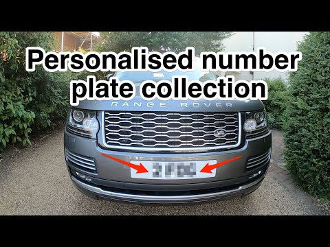 A tour of our personalised registration plate collection