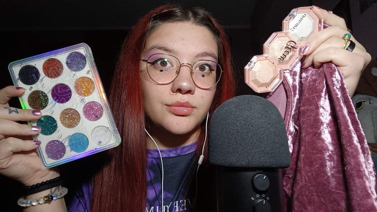 PORTA PORTESE HAUL - SHOW & TELL (Fabric Sounds, Tapping, Scratching)😴😍💜 | ASMR ITA