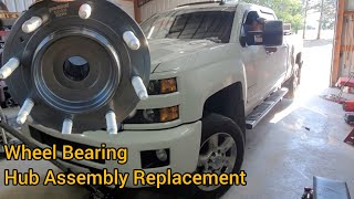 Replacing Hub Assembly on 2018 Silverado 2500hHD by C Farmer 2,273 views 1 month ago 34 minutes