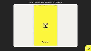 How to setup a Norton Family account on an iOS device screenshot 2