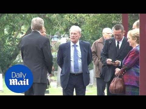 Dennis Waterman among mourners at George Cole's funeral - Daily Mail