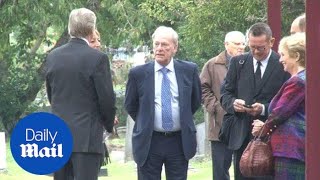 Dennis Waterman among mourners at George Cole's funeral  Daily Mail