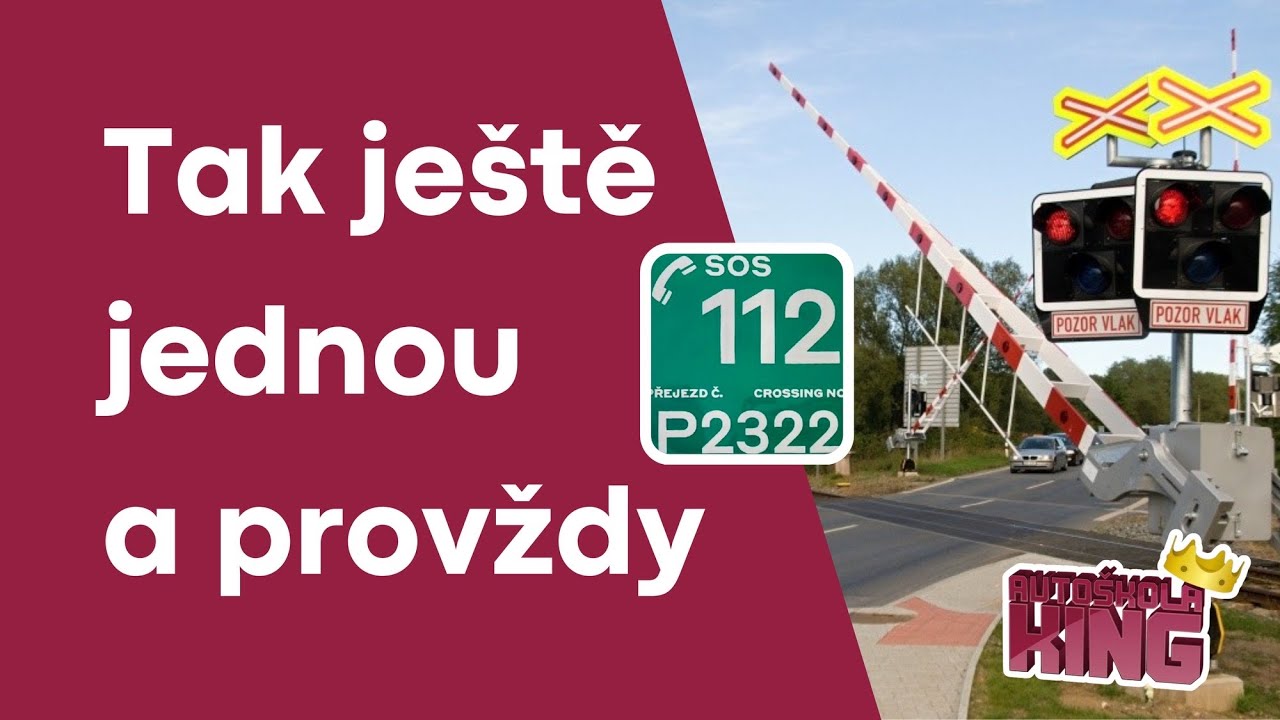 Jak se chovat při uvíznutí na železničním přejezdu #takjestejednouaprovzdy #autoskolaking