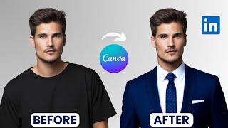 How to Create the BEST LinkedIn Profile Picture Using Canva AI