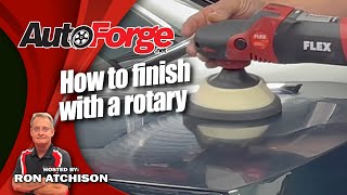 HowTo Finish with a Rotary Polisher using DIY Detail Gold Standard Polish.