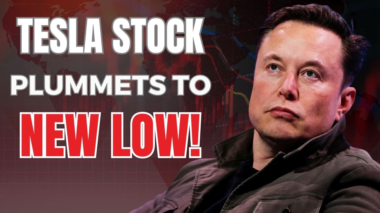 Tesla Stock Plummets to New Lows: Downgrade Sparks Investor Concerns