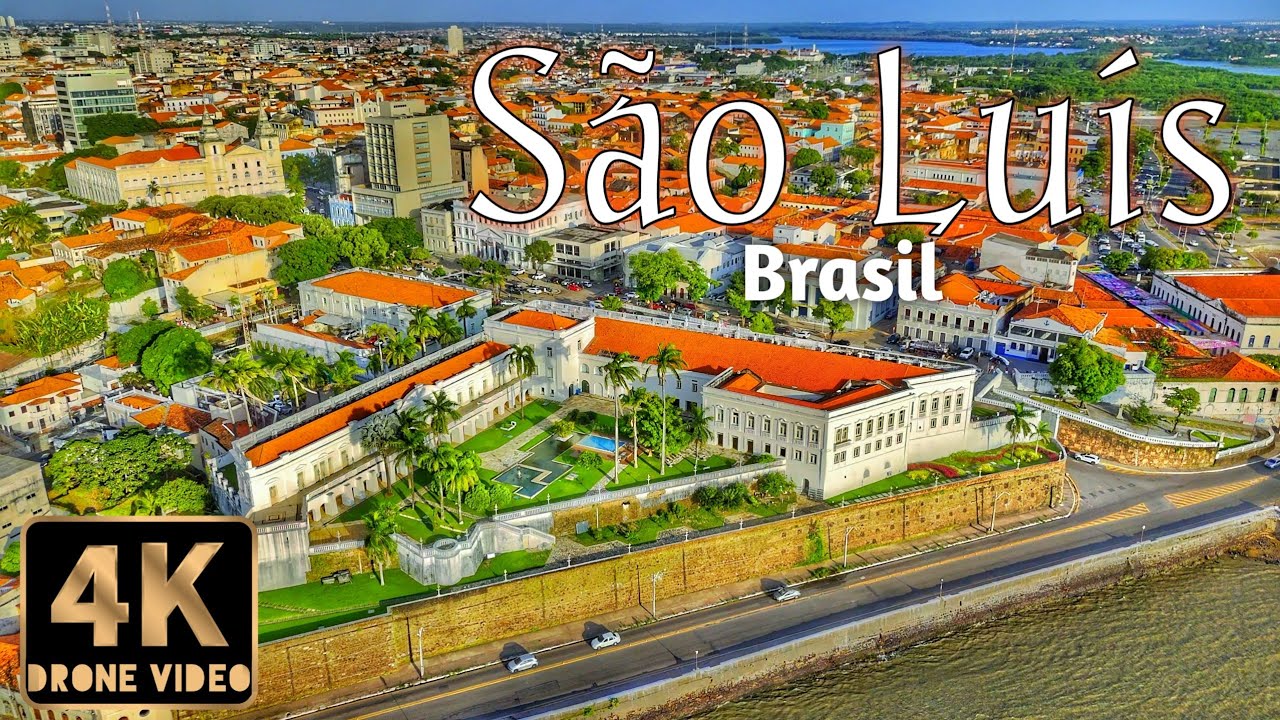 São Luís, Maranhão, Brasil 4K HDR Drone