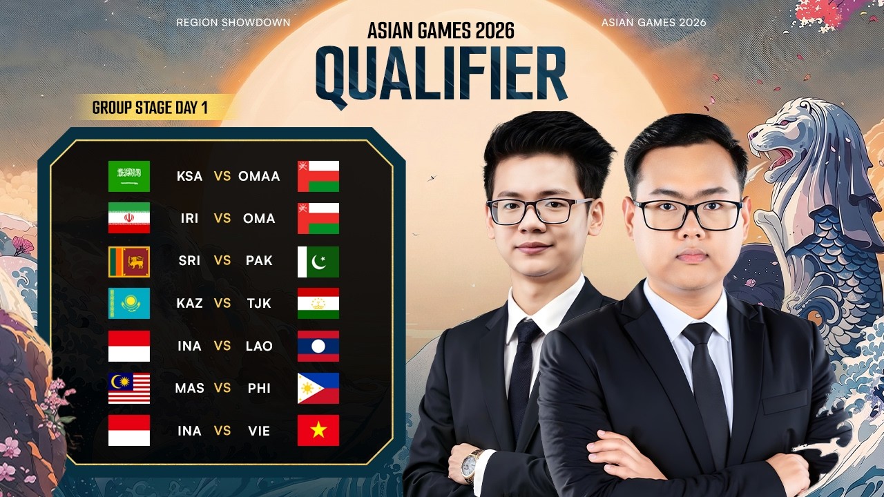 2026 Asian Games Esports Events Mobile Legends: Bang Bang Qualifiers Day 1 🇲🇲LIVE🔴