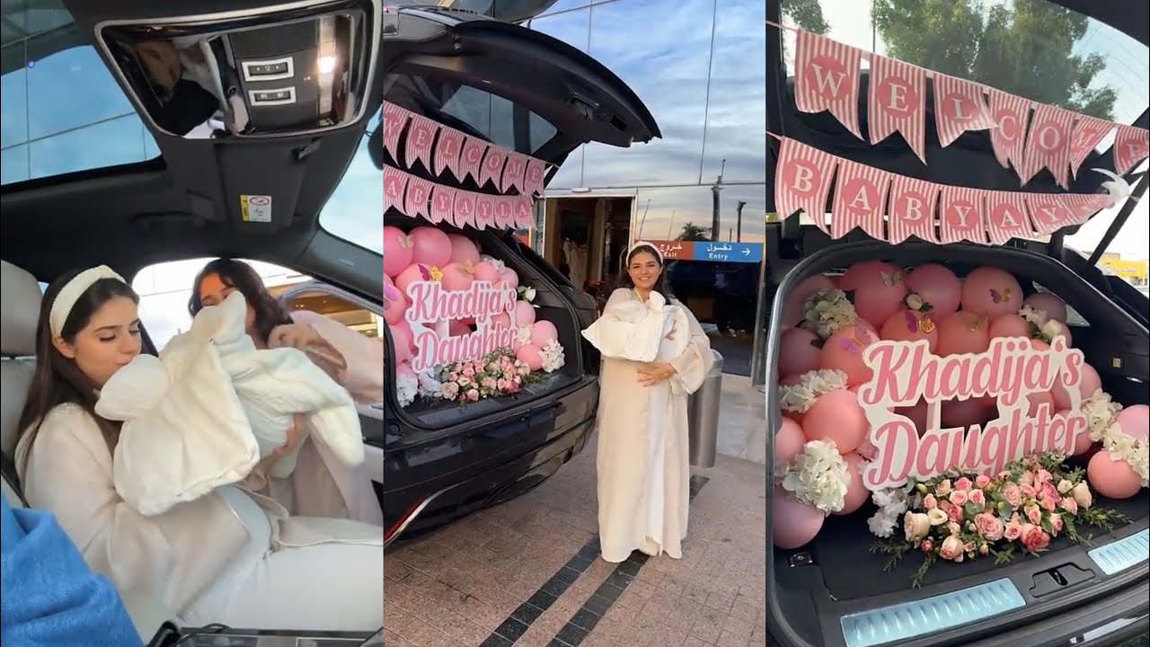 سارة مهند | خروج خديجة وآيلا من المشفى 💓