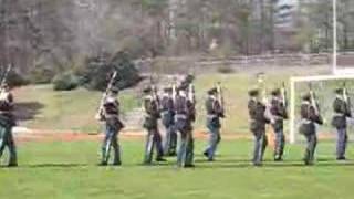 Evans High school male JROTC drill team part 4 of exhibition
