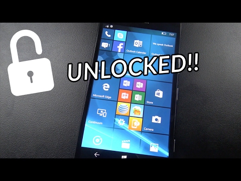 How To Unlock ANY Microsoft Lumia phone | 950, 640, 521, 560, 630, etc.