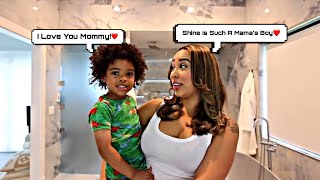 Riss & Quan, The Reason Why Everyone Thinks Baby Shine Is A Mama’s Boy Ft Rissa Try Not To Cry..