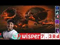 [DOTA 2] bc.Wisper the CHAOS KNIGHT [OFFLANE] [7.30d]