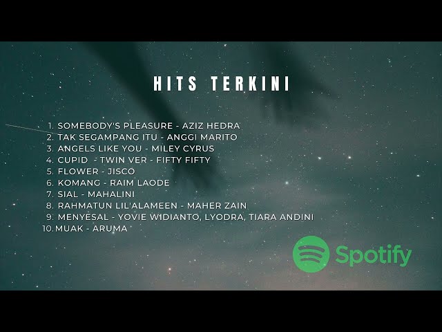 Hits Terkini Spotify dari Aziz Hedra, Anggi Marito serta artis favorit anda dalam dan luar negeri. class=