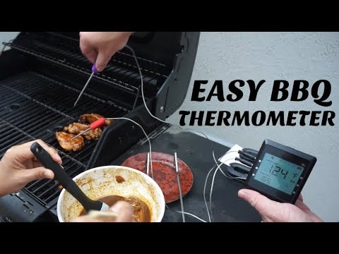 Grill meat the easy way with this Easy BBQ Probe Bluetooth Thermometer  (review) 