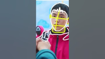 How to draw a squid game guard 2 #ardrawing