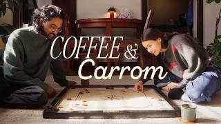 spending 24 hours prepping for a morning of coffee and carrom