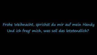 Video thumbnail of "Letzte Weihnacht Lyrics - Last Christmas German Lyrics"