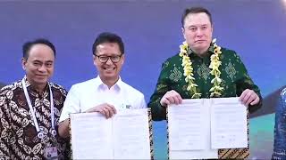 Jokowi Urung Hadir, Layanan Internet Starlink Milik Elon Musk Tetap Diluncurkan dari Bali