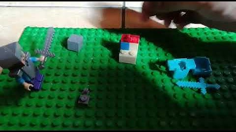 lego minecraft how to build armor stand