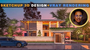 Sketchup & V Ray Ultra pro Rendering 2023 Tutorial Bangla ৷৷ Best Rendering Video ৷৷ Mostofa Studio