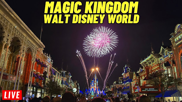 🔴LIVE: Magic Kingdom Saturday Night for rides and Fireworks Walt Disney World 7/5/2025
