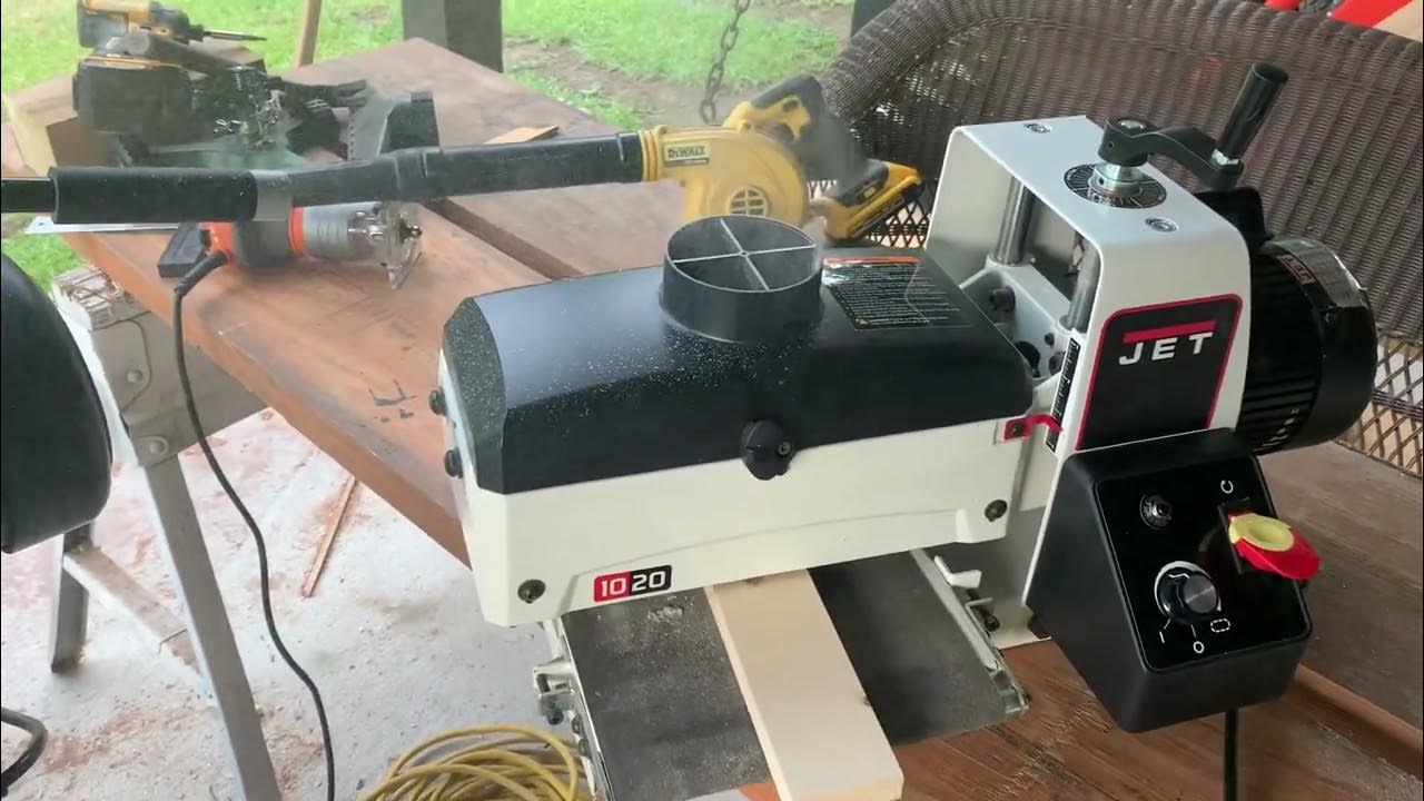 Jet 1020 drum sander vs SuperMax 1632 review July 4, 2022 YouTube