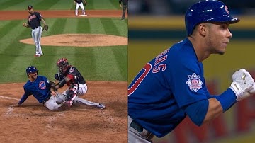WS2016 Gm7: Cubs score twice to take 3-1 lead in 4th