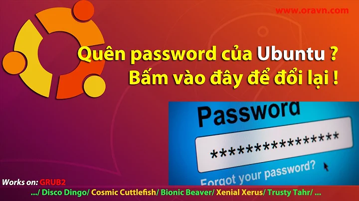 [vi] Ubuntu: Reset password trên Ubuntu.