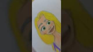 رسم ربانزل لو عيزين اميرات تاني اكتبوا في التعليقات ♥♥💓