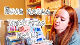 📚HUGE manga shopping haul 🛍️ 3for2 on every volume! Shojo, Josei, Shonen & Seinen! (60+ volumes)