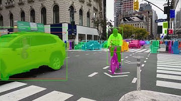 Video Demo with PixelLib Pytorch version using PointRend for instance segmentation.